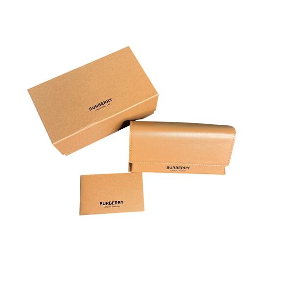 Burberry BE3147 1344M4 Silver Aviator Sunglasses w/Case, Box and Care Book - Picture 10 of 13